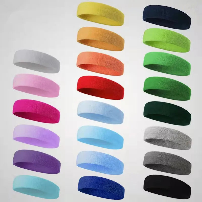 Sporty Sweat-Absorbent Headband