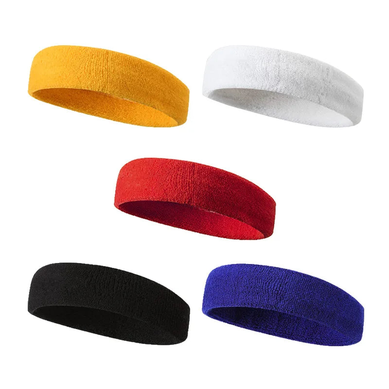 Sporty Sweat-Absorbent Headband