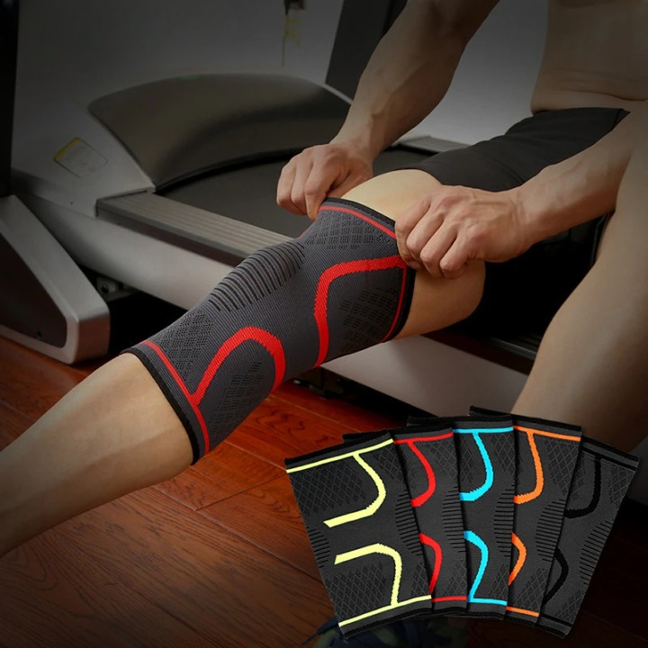 Elastic Nylon Sport Knee Pad Sleeve