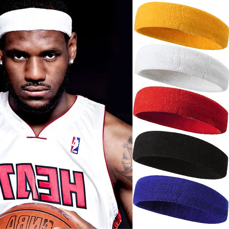 Sporty Sweat-Absorbent Headband