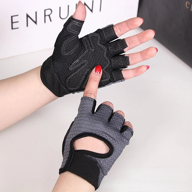 Anti-Slip Fitness Fingerless Cycling Gloves