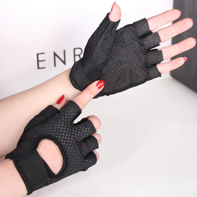 Anti-Slip Fitness Fingerless Cycling Gloves