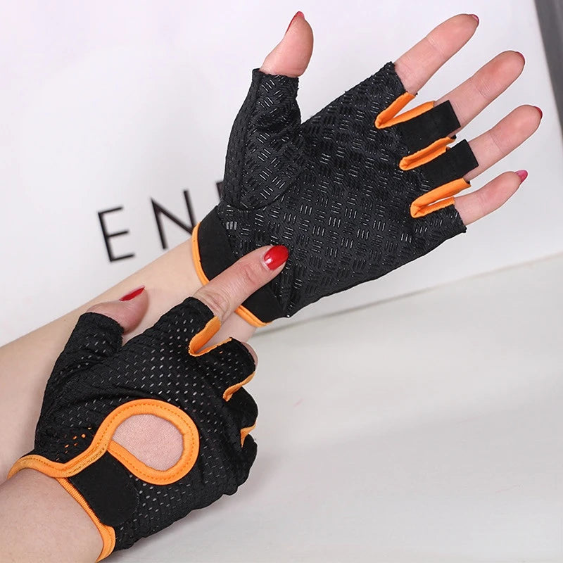 Anti-Slip Fitness Fingerless Cycling Gloves