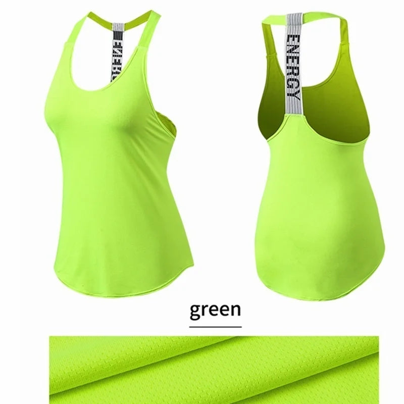 Black Sleeveless Yoga Top for Women