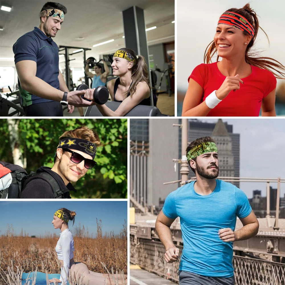 Scary Skull Headband for Fitness