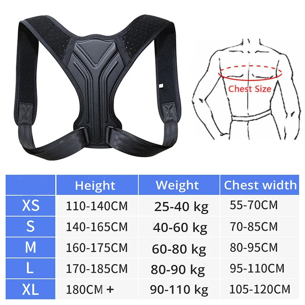 Adjustable Shoulder Posture Corrector Belt