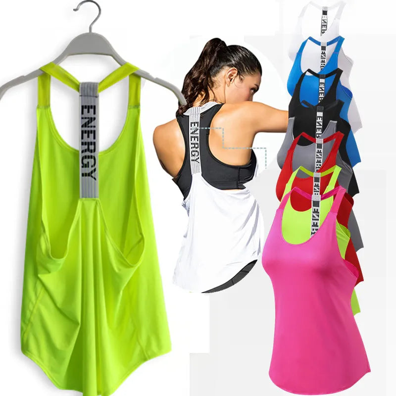 Black Sleeveless Yoga Top for Women