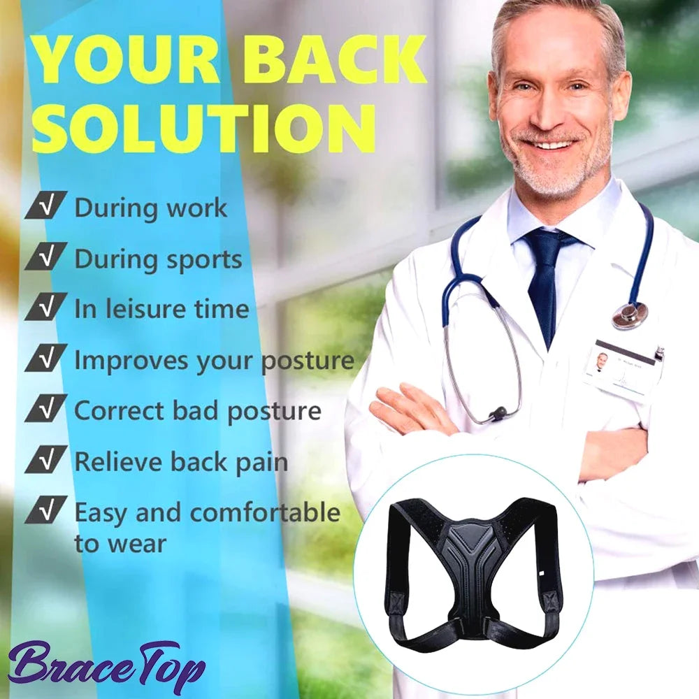 Adjustable Shoulder Posture Corrector Belt
