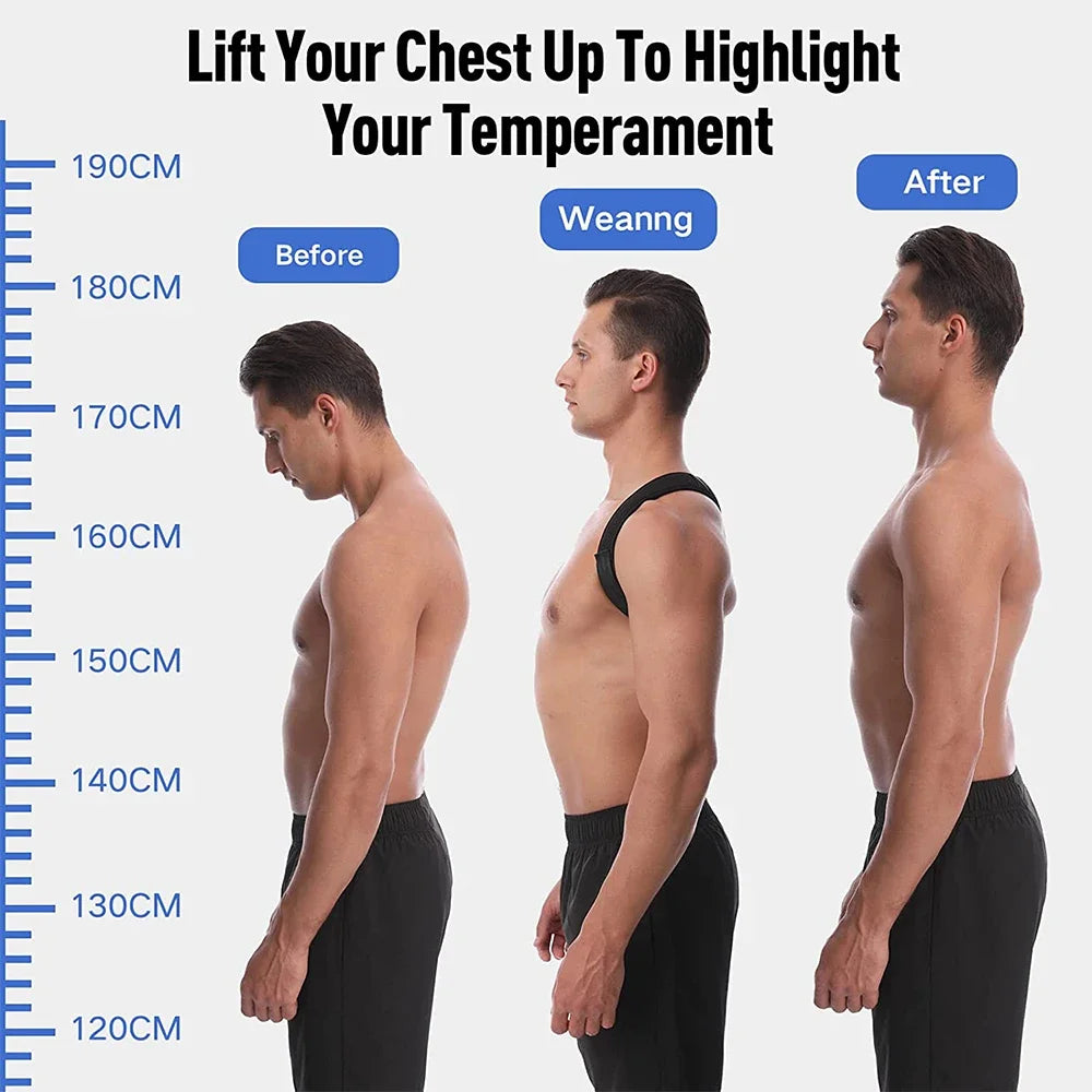 Adjustable Shoulder Posture Corrector Belt