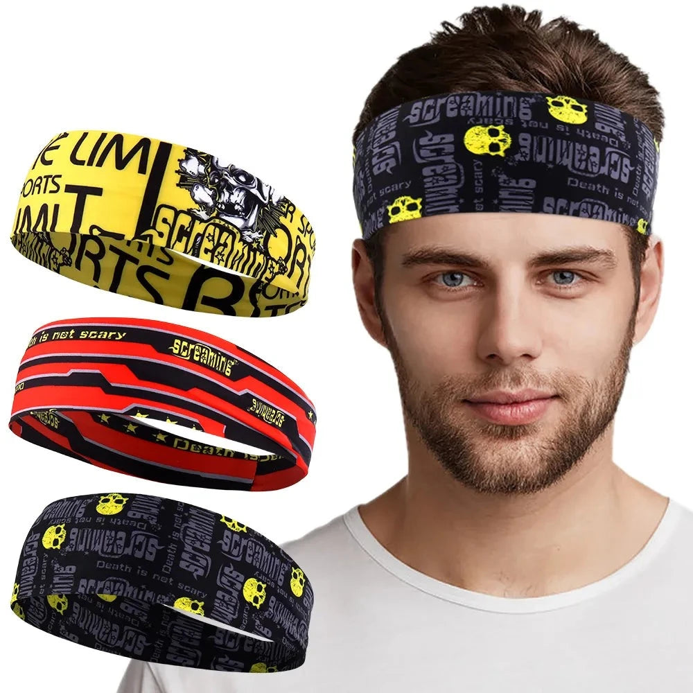 Scary Skull Headband for Fitness