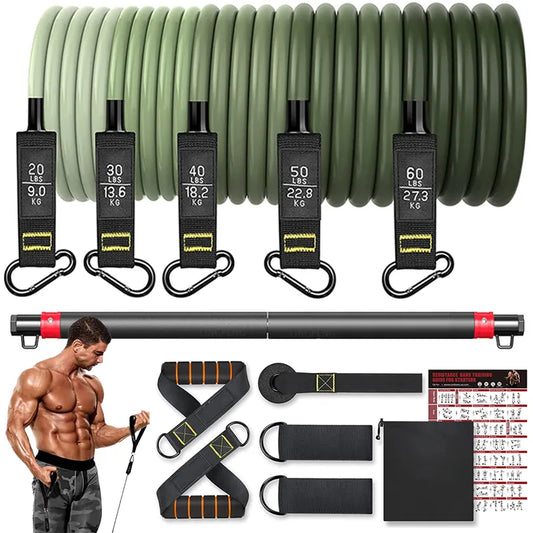 5-in-1 Resistance Band Workout Set