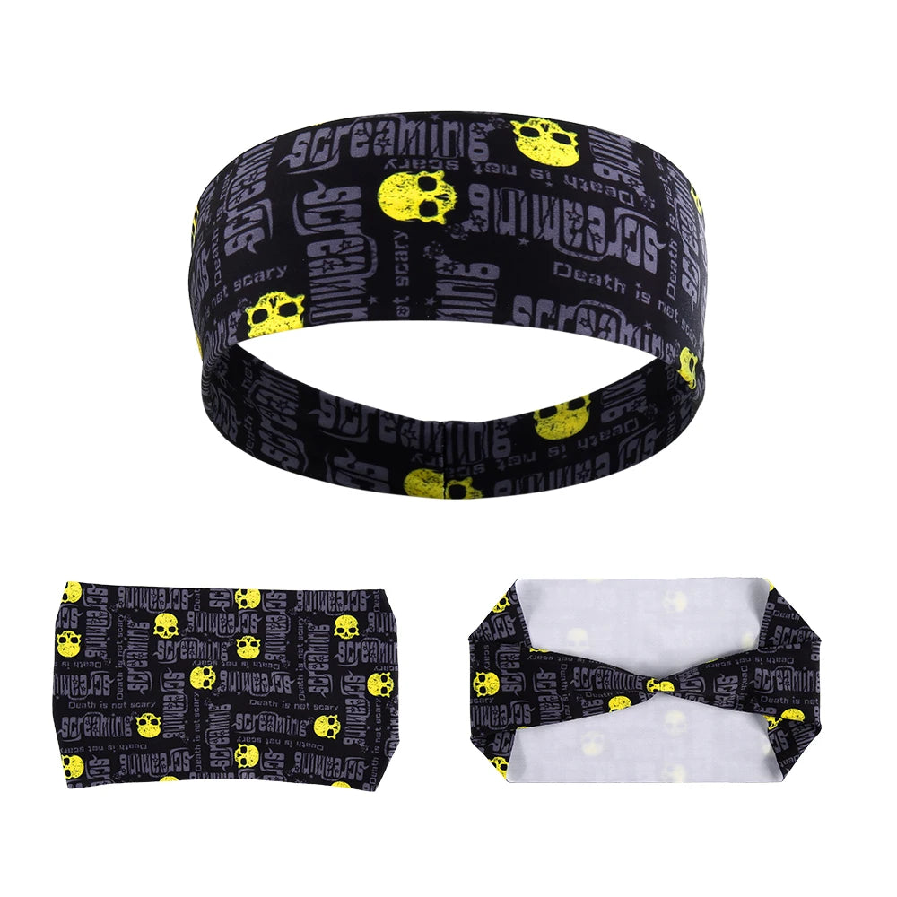 Scary Skull Headband for Fitness