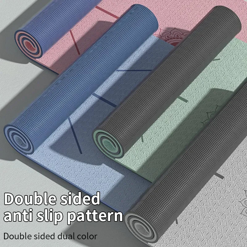 Non-Slip Eco Yoga Mat Set