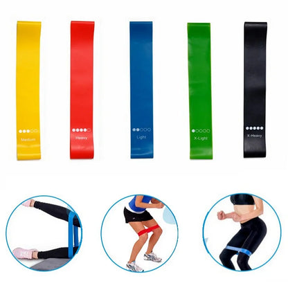 Resistance Fitness Rubber Bands Set