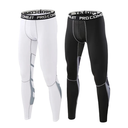 Men's Lycra Compression Fitness Leggings