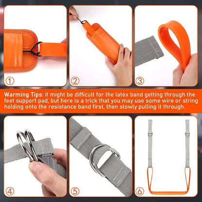 Pull-Up Assistance Resistance Bands Set