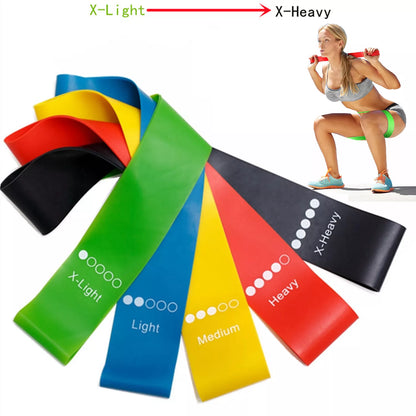 Resistance Fitness Rubber Bands Set
