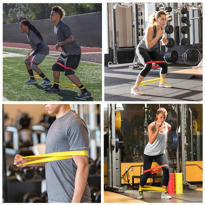 Resistance Fitness Rubber Bands Set