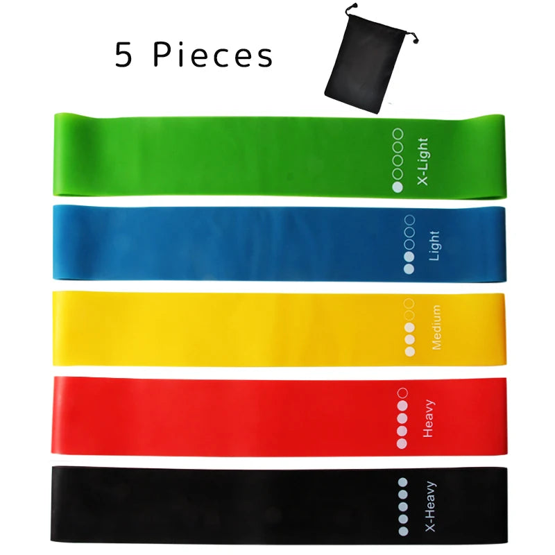 Resistance Fitness Rubber Bands Set